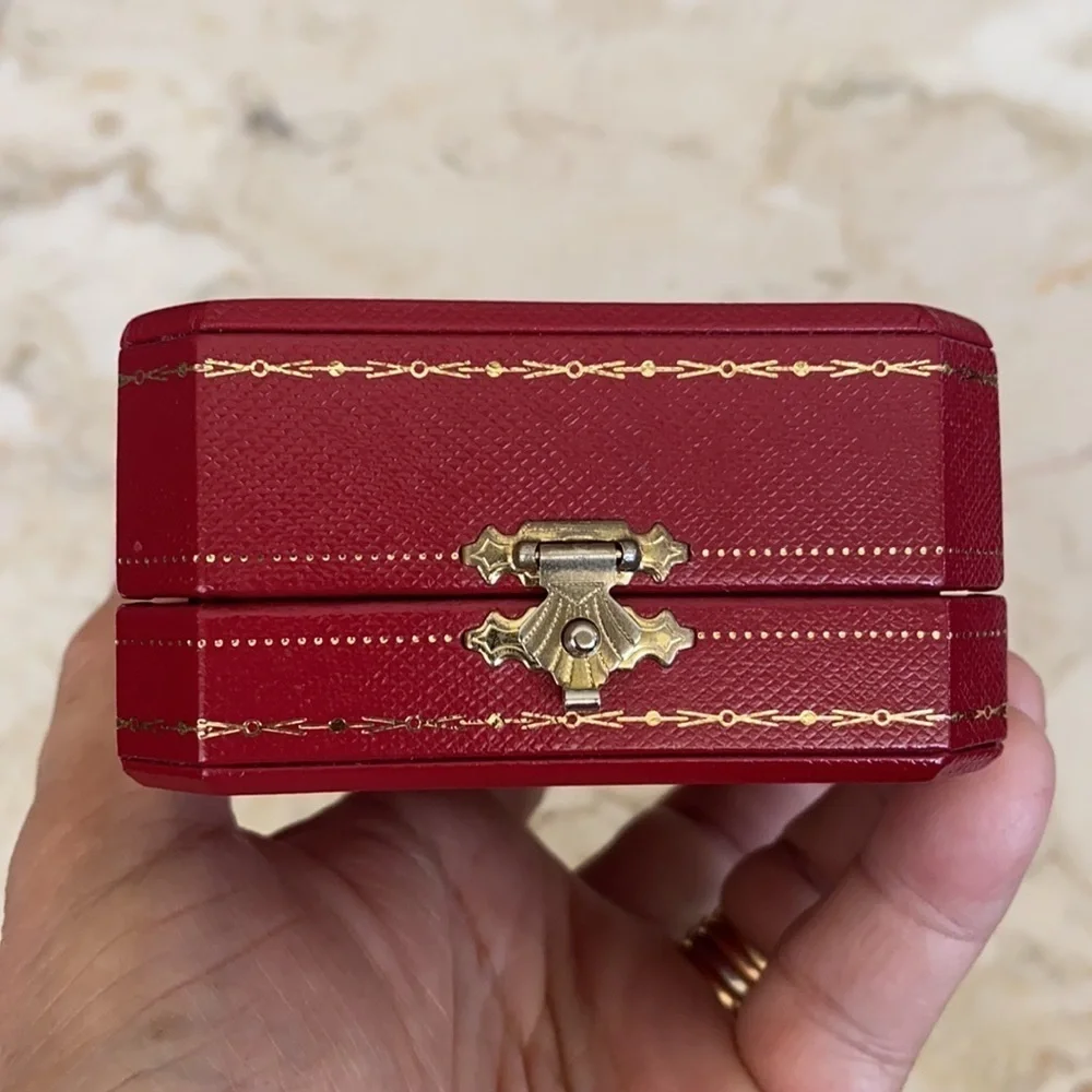 Authentic Cartier Double Wedding Rings Box - Picture 7 of 8